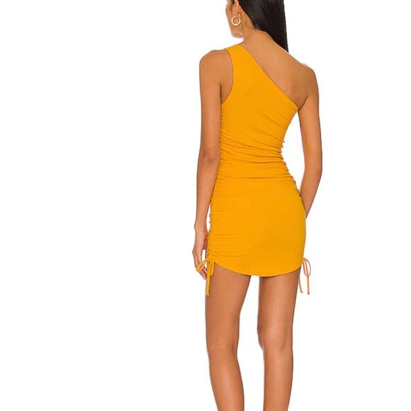Ruch Into Love Dress in Radiant Yellow Steve Madden XS - Picture 3 of 7